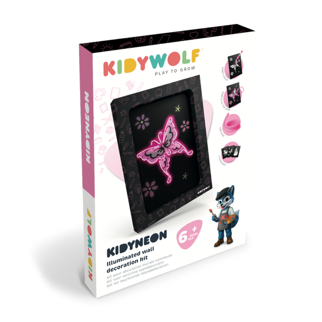 Kidywolf - KidyNeon Illuminated Wall Decoration Kit (Select Style)