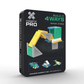Connetix Tiles 30 Piece PRO Build It 4 Ways - Vehicles