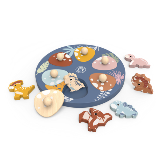 Speedy Monkey - Dino Surprise Puzzle