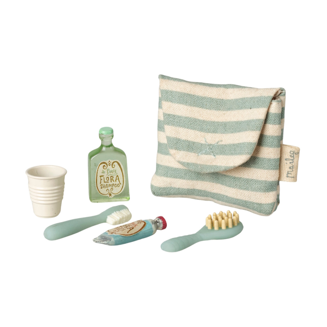Maileg Toothbrush Set Mouse Blue
