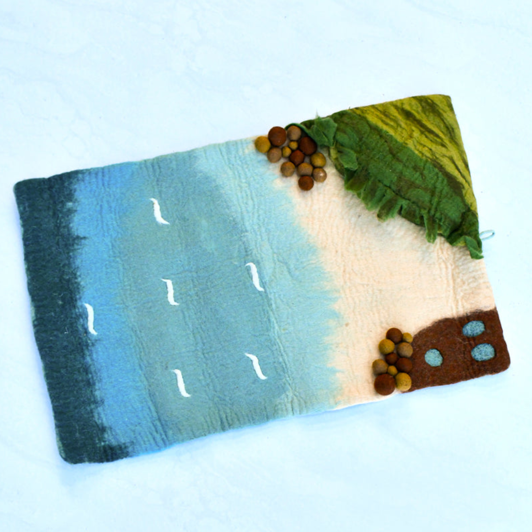 Tara Treasures - Large Sea and Rockpool Play Mat Playscape