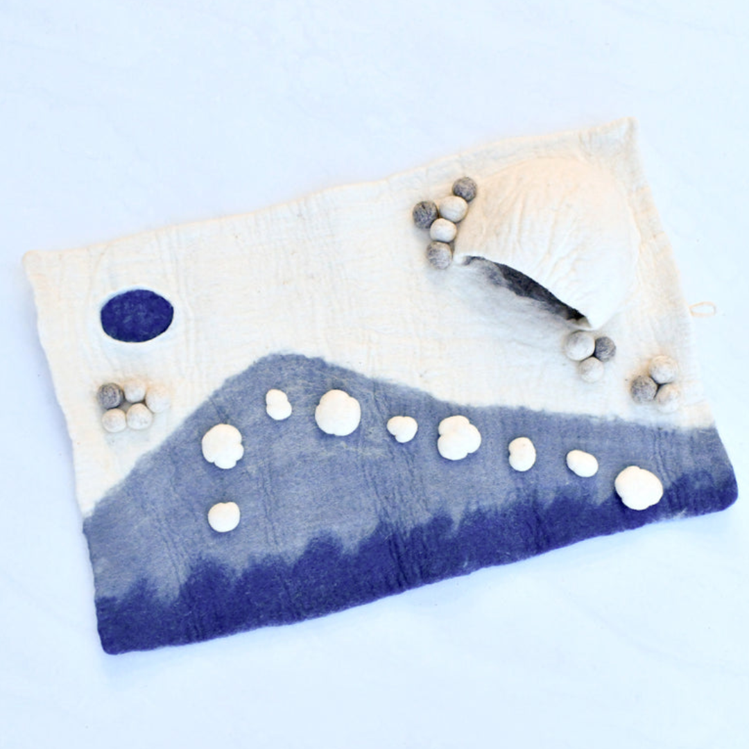 Tara Treasures - Large Arctic Antarctic Polar Play Mat Playscape