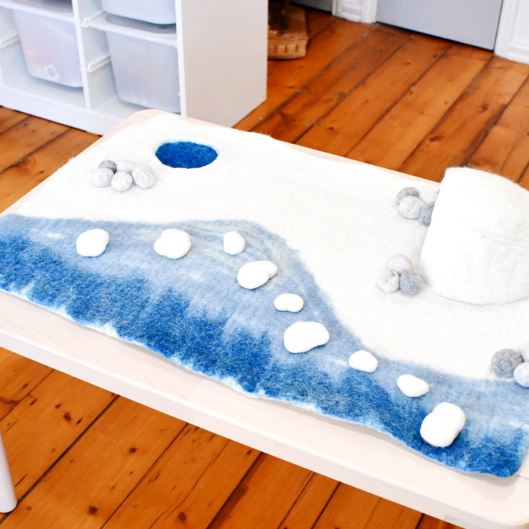 Tara Treasures - Large Arctic Antarctic Polar Play Mat Playscape