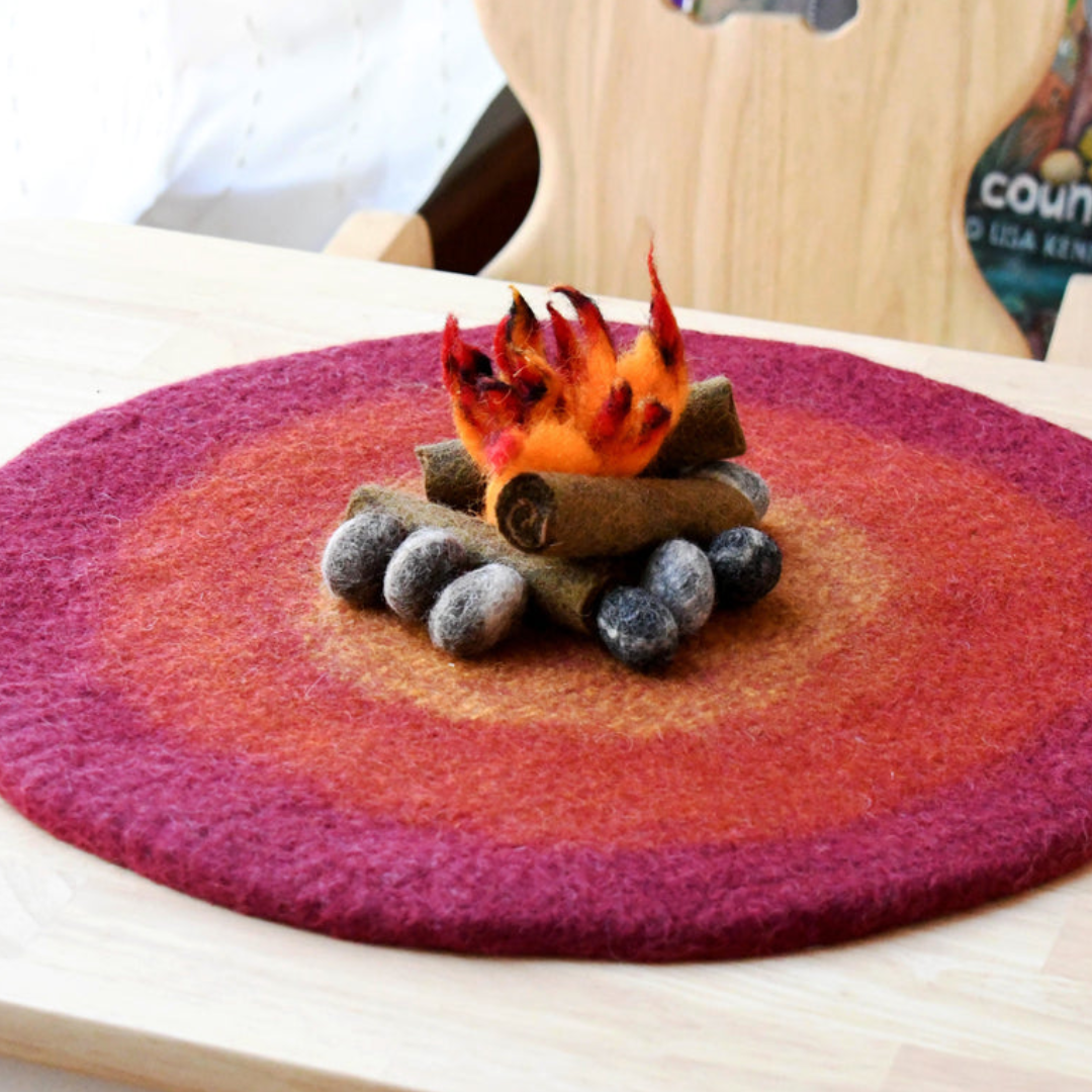 Tara Treasures - Campfire Play Mat Playscape