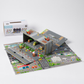 Jiggle & Giggle - Veloce Vehicles Pullback Toy Vehicles and Fold-Out Garage Set of 18
