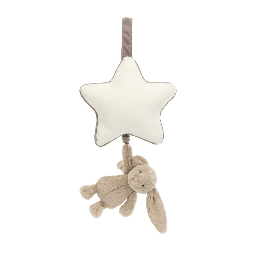 Jellycat Bashful Beige Bunny - Music Pull