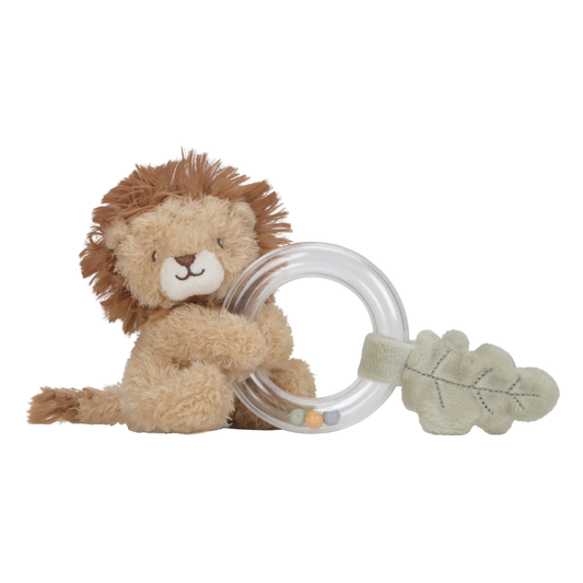 Little Dutch - Safari Friends | Ring Rattle Lion