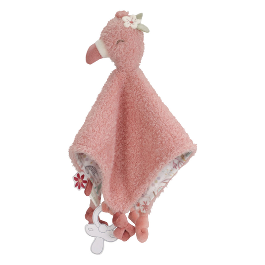 Little Dutch - Safari Friends | Cuddle Cloth - Flamingo