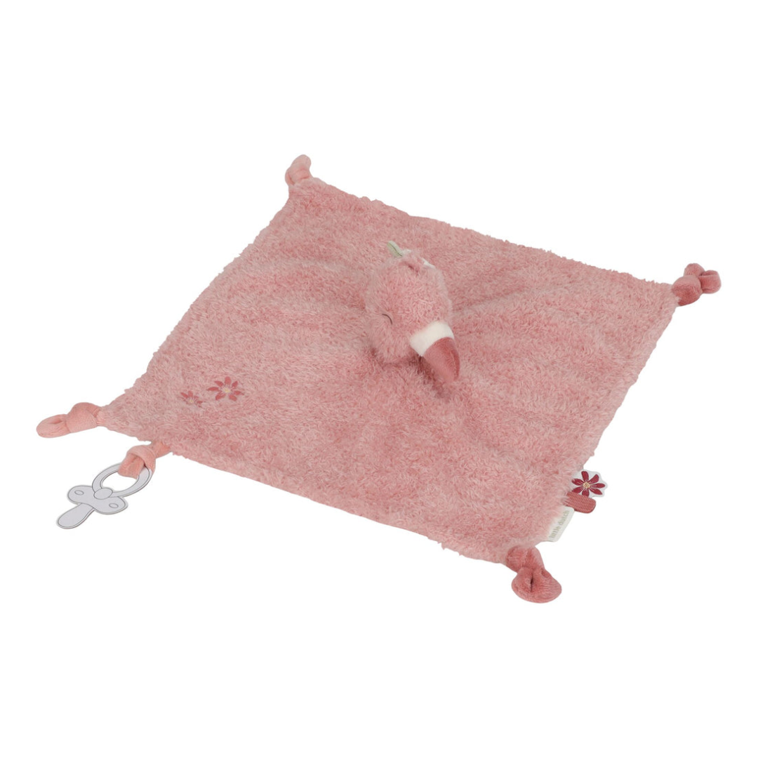 Little Dutch - Safari Friends | Cuddle Cloth - Flamingo