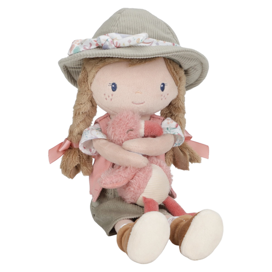 Little Dutch - Safari Friends | Cuddle Doll - Ranger Rosa