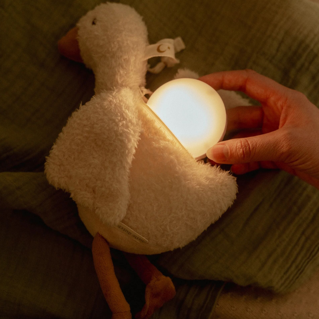 Little Dutch - Newborn Naturals | Cuddle Goose Light & Sound
