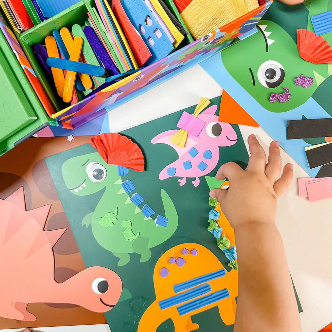 My Creative Box - Sensory Craft Box | Dinosaur Collage