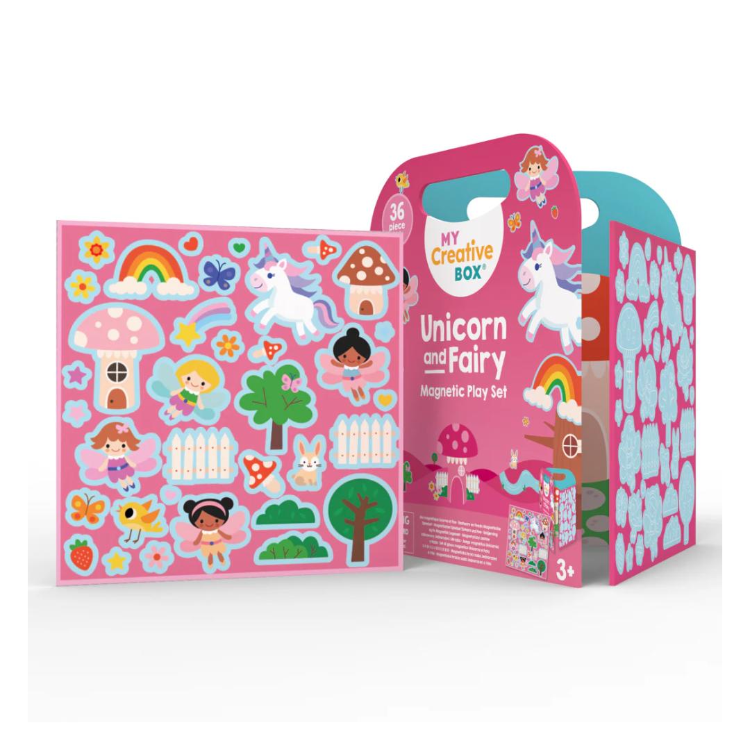 My Creative Box - Magnetic Play Set | Unicorn and Fairy