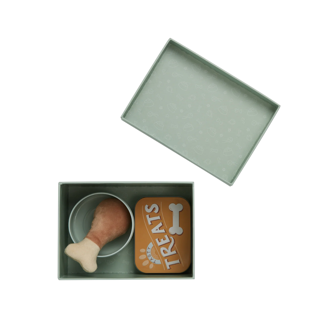 Olli Ella - Dinkum Dog Set - Goodie Set | Pale Green
