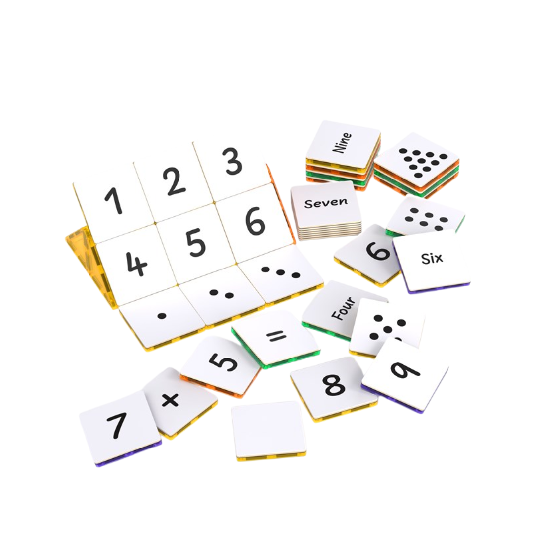 TileTek - 40 Piece Tile Topper | Numbers Pack