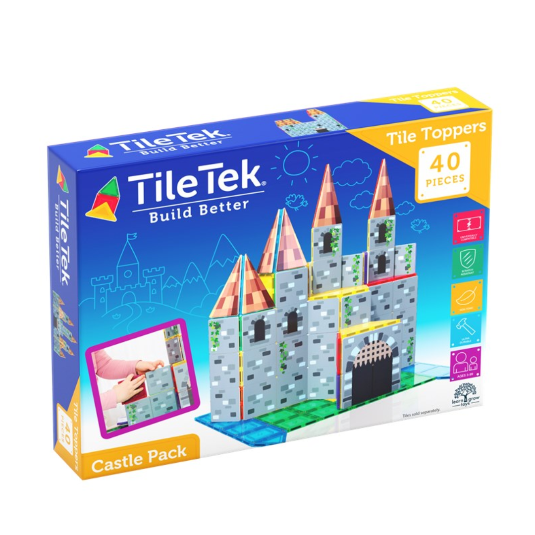 TileTek - 40 Piece Tile Topper | Castle Pack