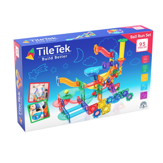 TileTek - 95 Piece Ball Run Set