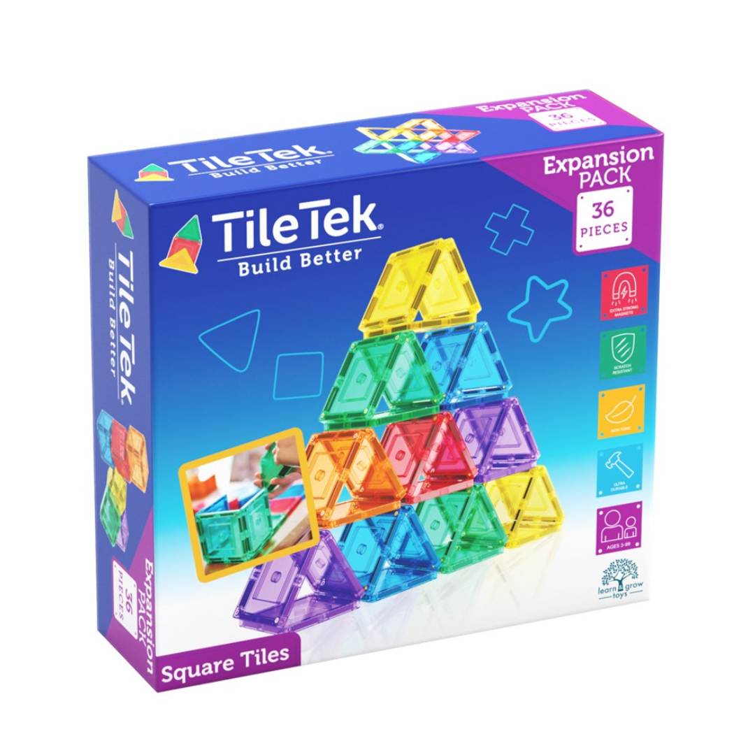 TileTek - 36 Piece Square Tiles Set