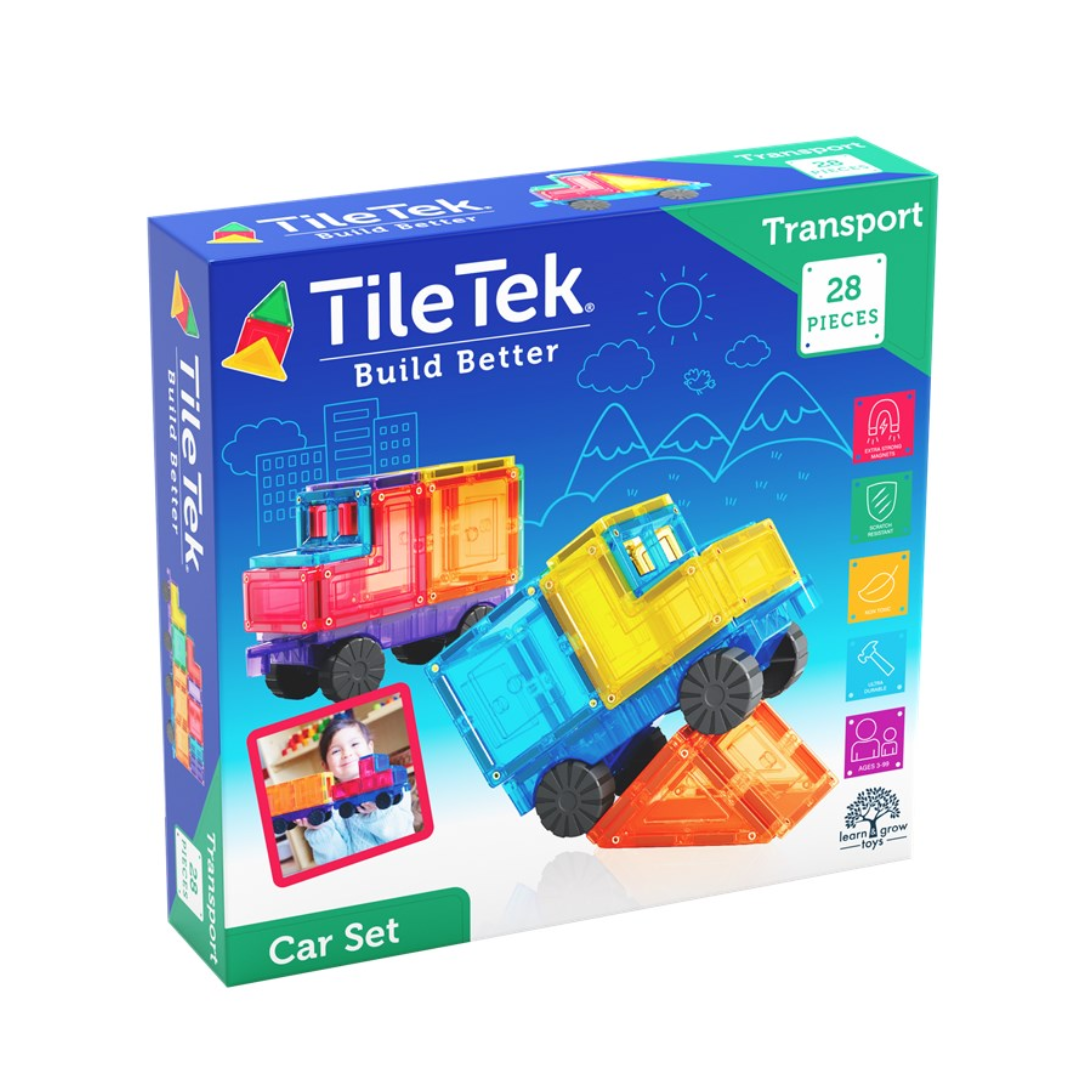 TileTek - 28 Piece Car Set