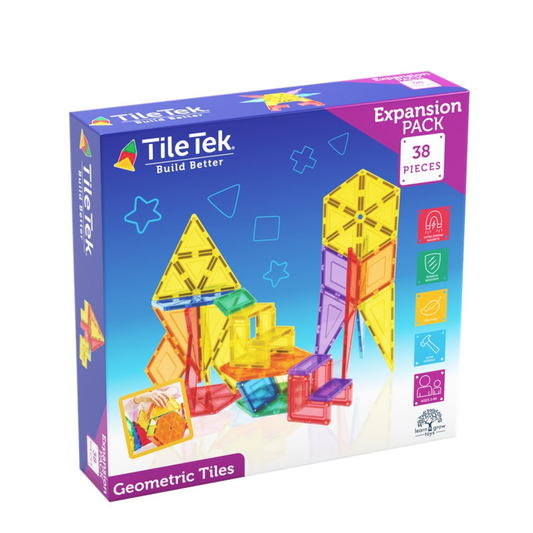 TileTek - 38 Piece Geometric Tiles Set