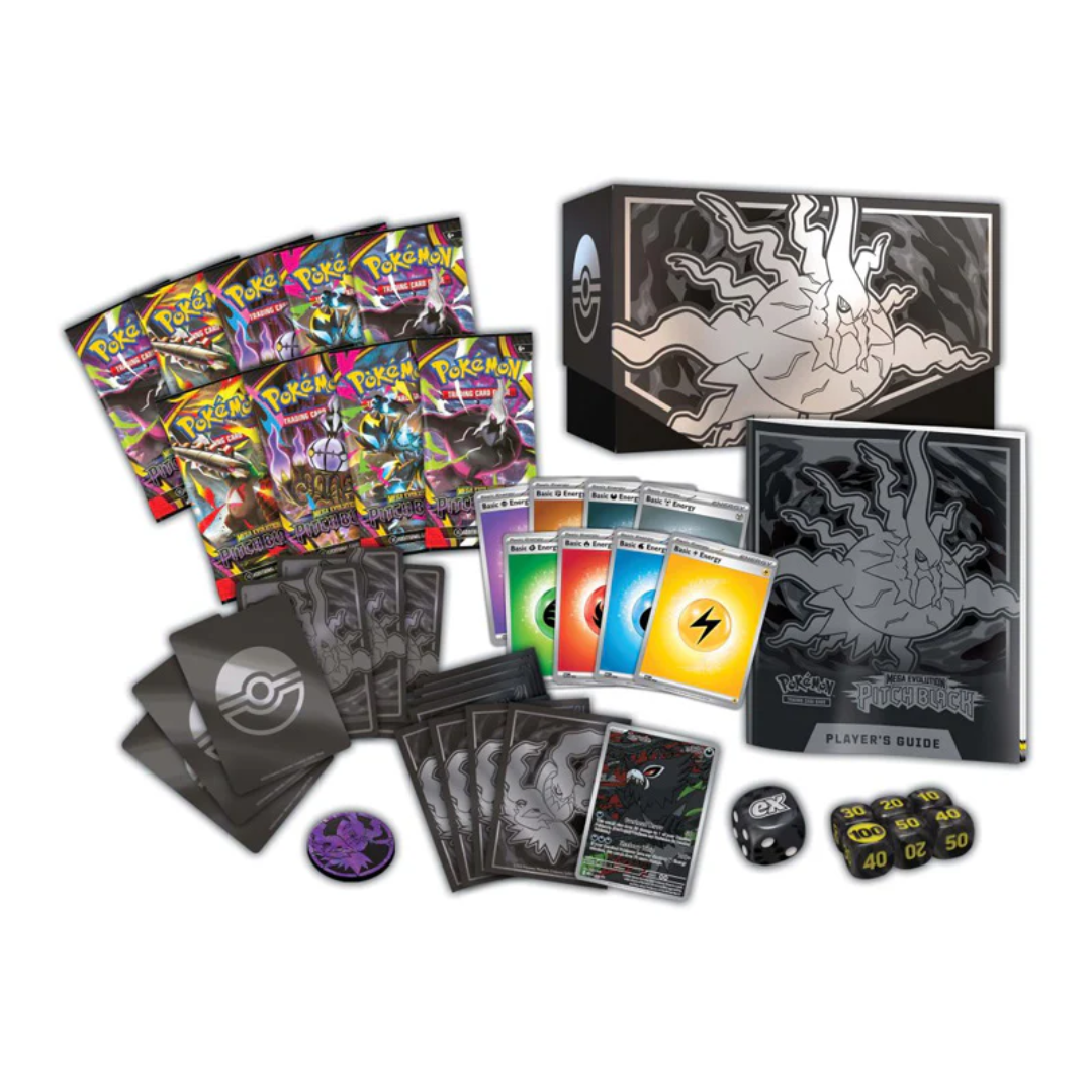 Pokemon TCG: Mega Evolution - Pitch Black Elite Trainer Box