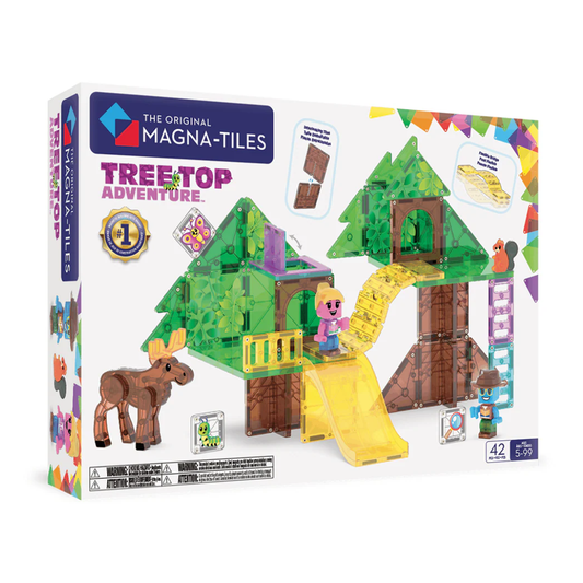 Magna-Tiles Treetop Adventure - 42 Piece Set
