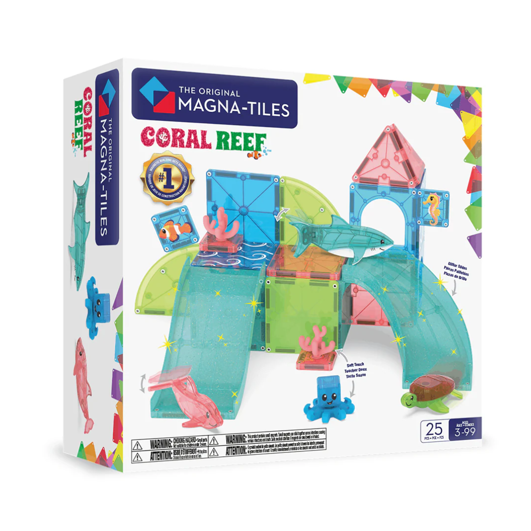 Magna-Tiles Coral Reef - 25 Piece Set