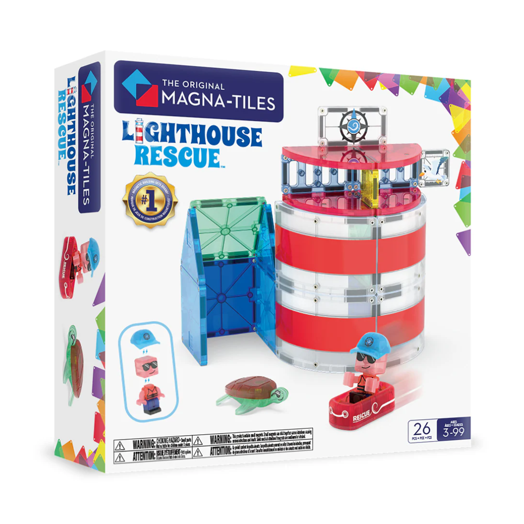 Magna-Tiles Lighthouse Rescue - 26 Piece Set