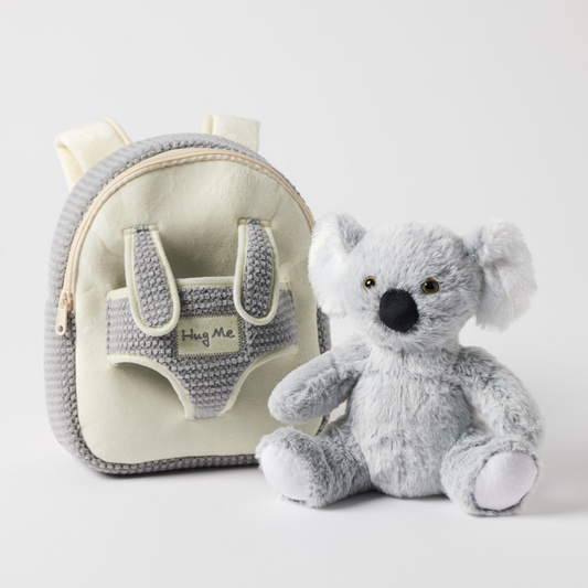 Jiggle & Giggle - Plush Koala Hug-Me Buddy Backpack