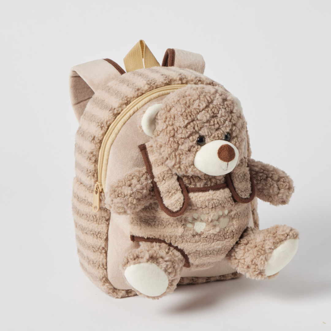 Jiggle & Giggle - Plush Bear Buddy Backpack