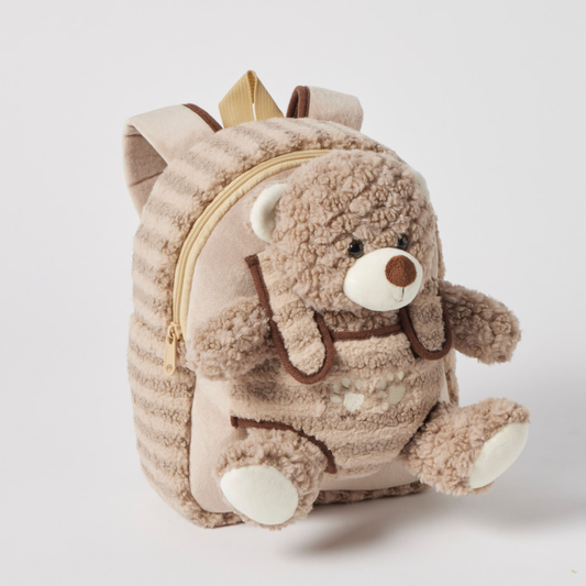 Jiggle & Giggle - Plush Bear Buddy Backpack