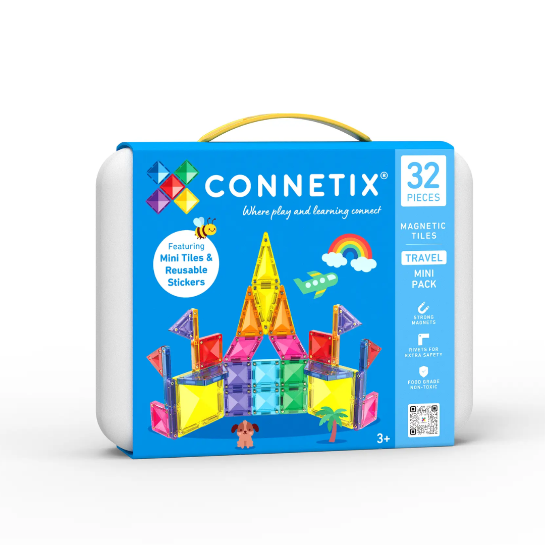 Connetix Tiles 32 Piece Travel Mini Pack
