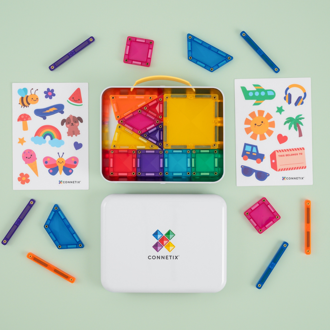 Connetix Tiles 32 Piece Travel Mini Pack