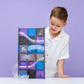 Connetix Tiles 61 Piece Ball Run Galaxy Pack