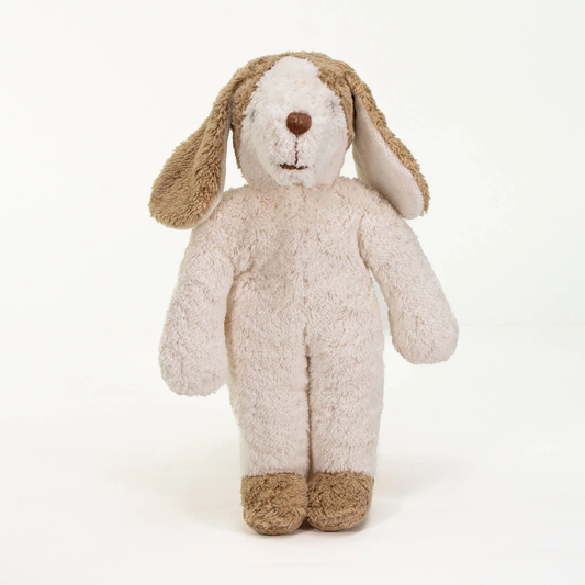 SENGER Floppy Animal - Dog Small White & Beige