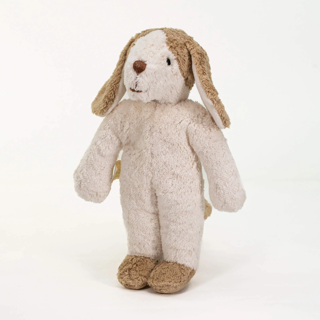 SENGER Floppy Animal - Dog Small White & Beige