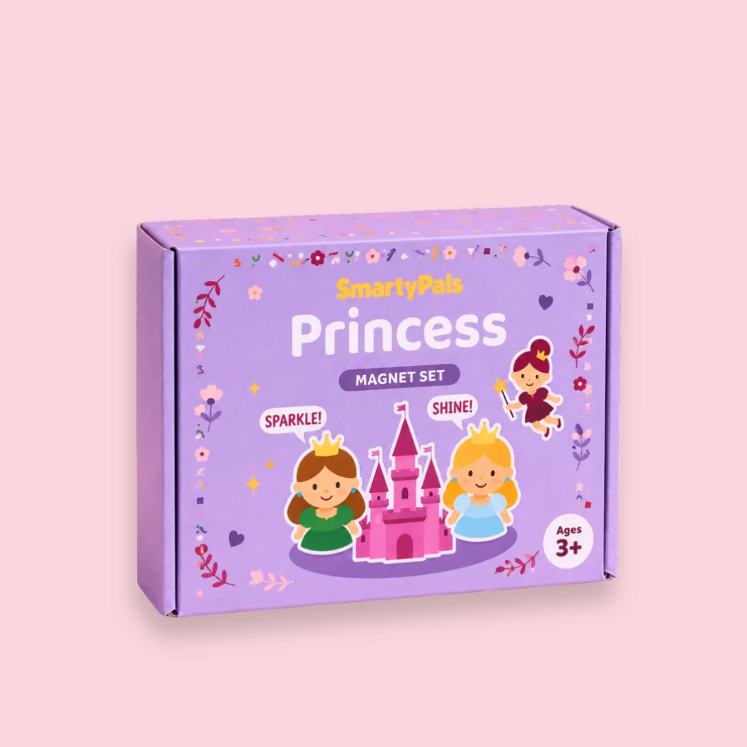 SmartyPals - Princess Magnet Set | Fairy Tale Magnetic Play Pieces for Kids