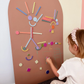 SmartyPals - Magnetic Shapes Set | Colour & Shape Magnets for Kids