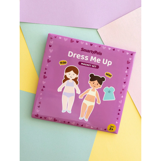 SmartyPals - Dress Me Up Magnet Set | Mix & Match Magnetic Dolls for Kids