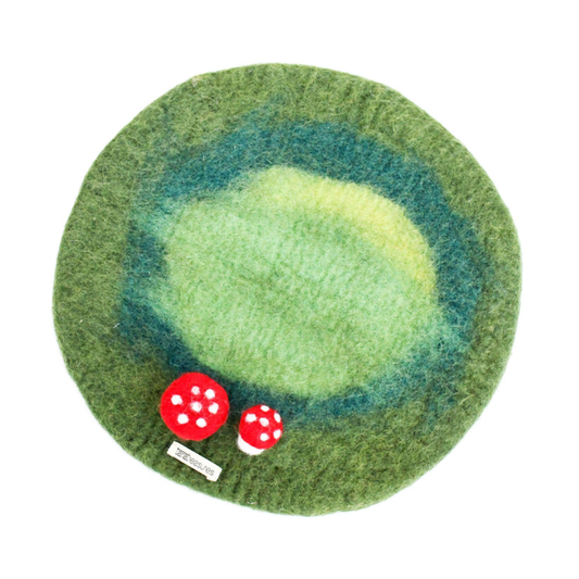 Tara Treasures - Toadstool Mushroom Play Mat Playscape