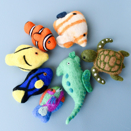 Tara Treasures - Felt Coral Reef Fish