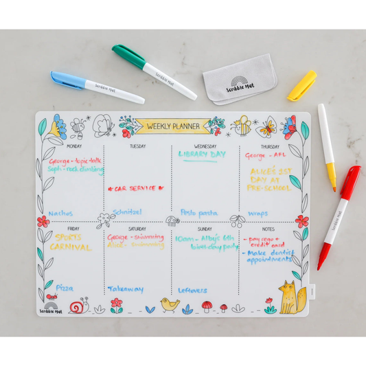 Scribble Mat - Weekly Planner