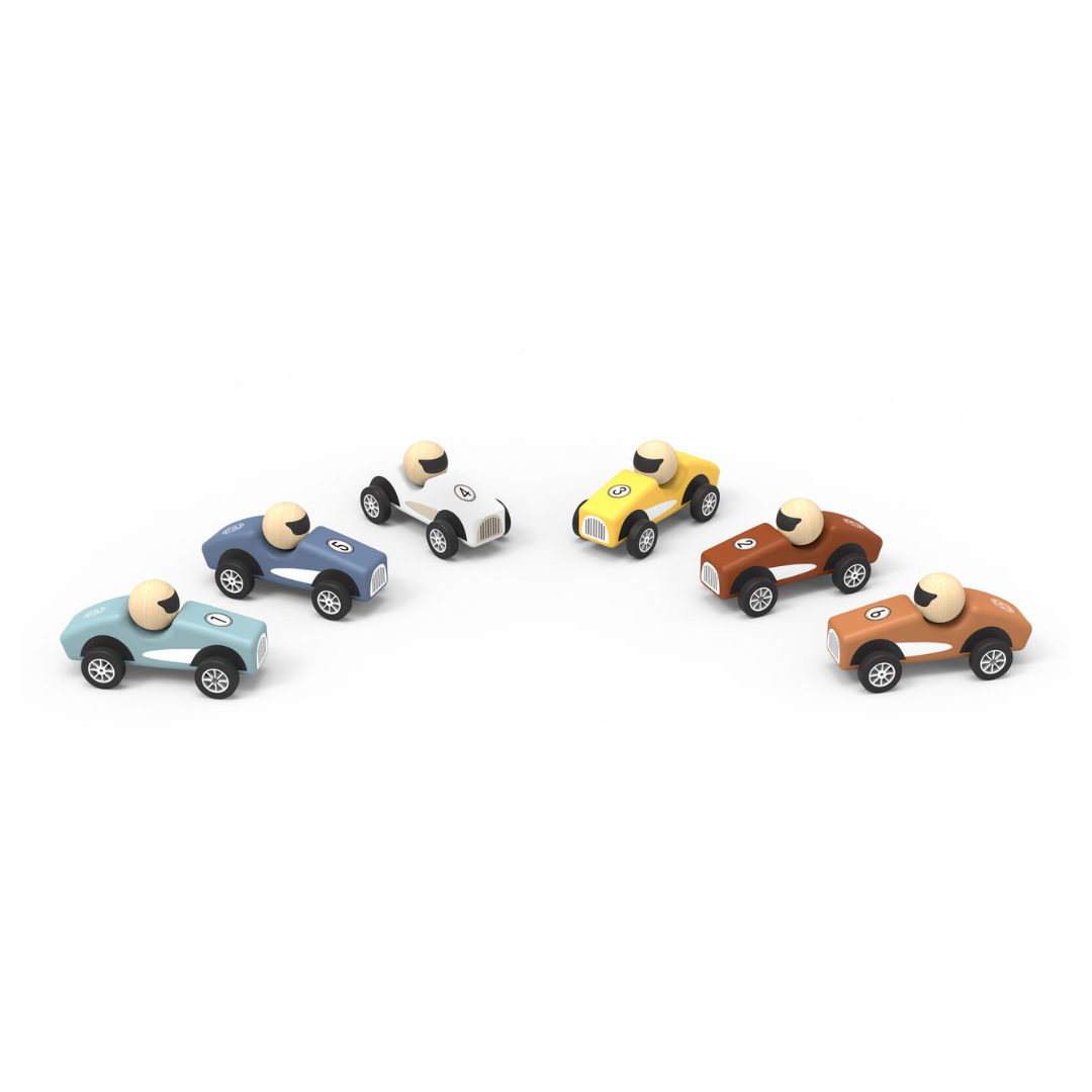 Speedy Monkey - Pull Back Racing Cars