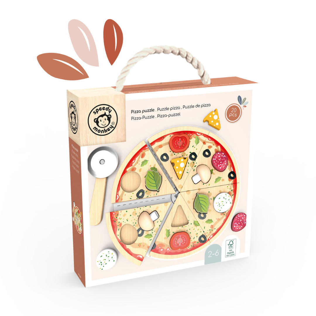 Speedy Monkey - Pizza Puzzle