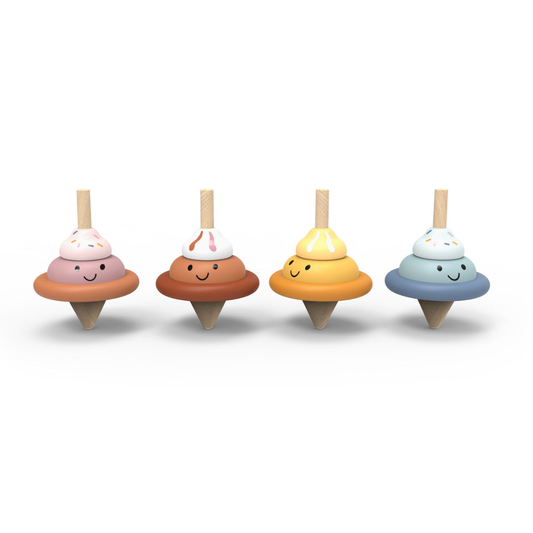 Speedy Monkey - Ice Cream Spinning Top
