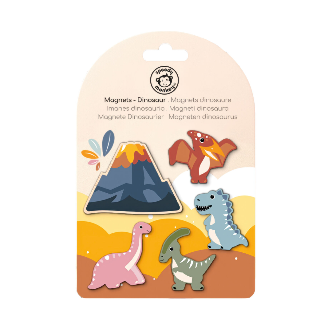 Speedy Monkey - Dinosaur Magnets