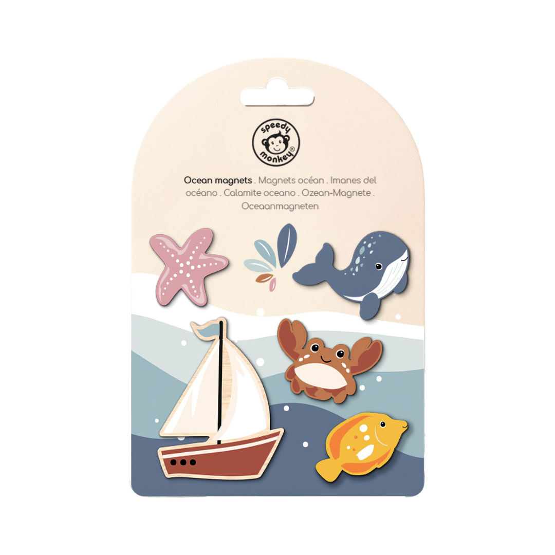 Speedy Monkey - Ocean Magnets