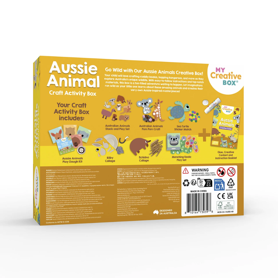 My Creative Box - Craft and Activity Box | Aussie Animals