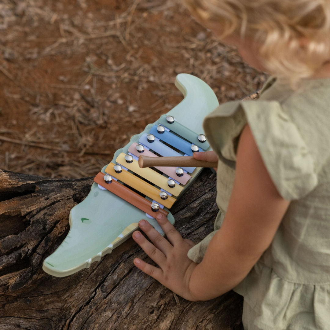 Little Dutch - Safari Friends | Xylophone Crocodile