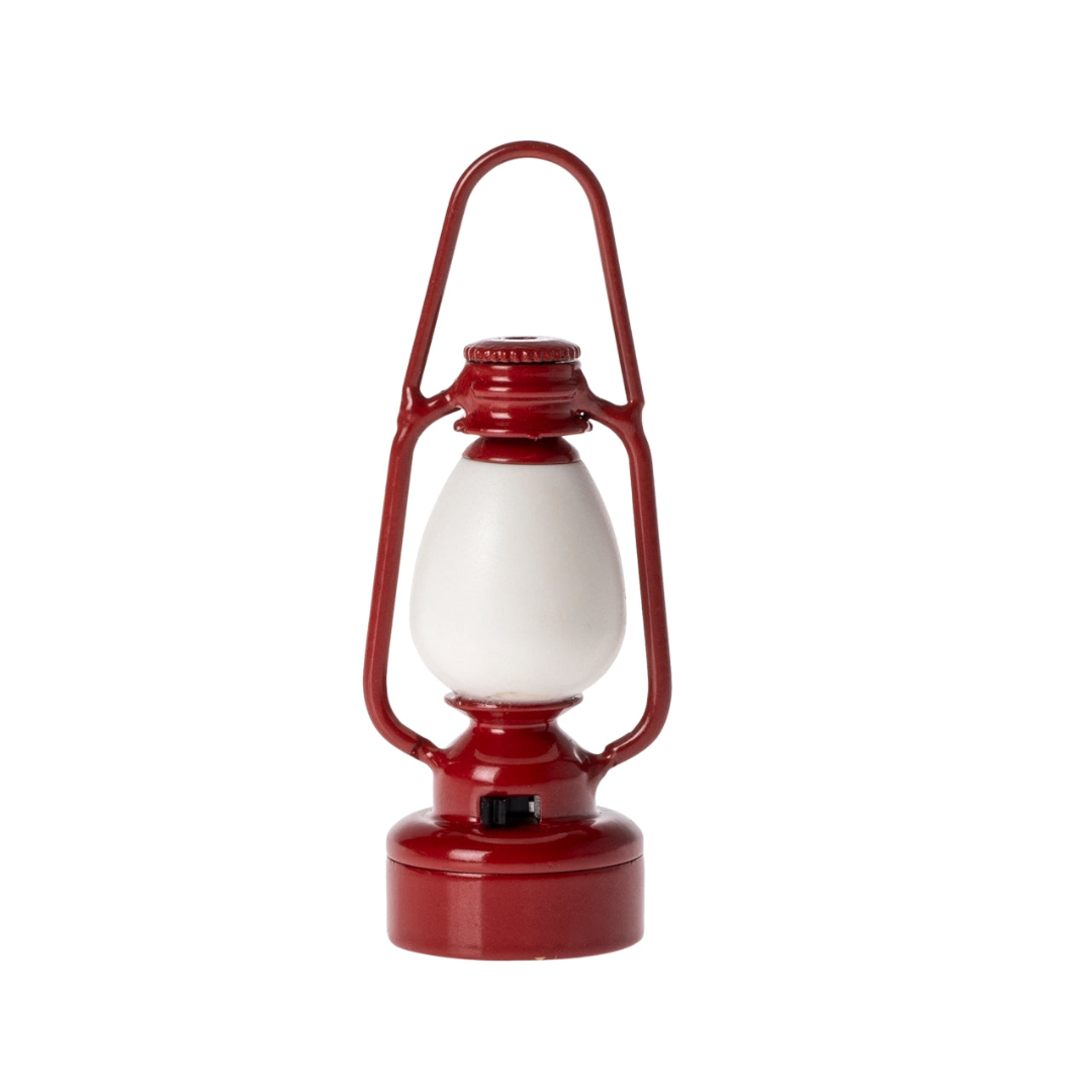 Maileg Vintage Lantern Mouse Red